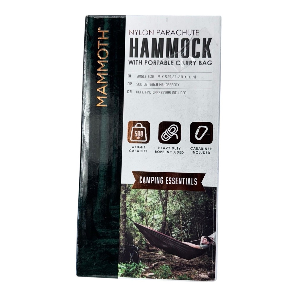 Mammoth Nylon Parachute Hammock